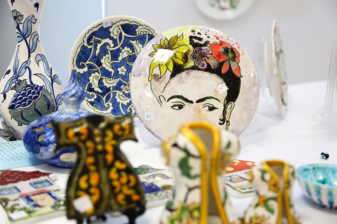 "Toprak ve Ateş" sergisi açıldı